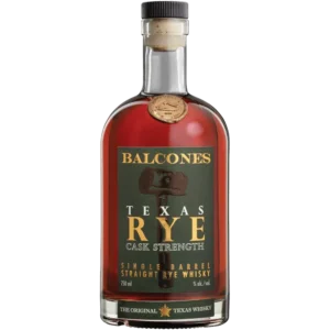 Balcones Texas Rye Cask Strength