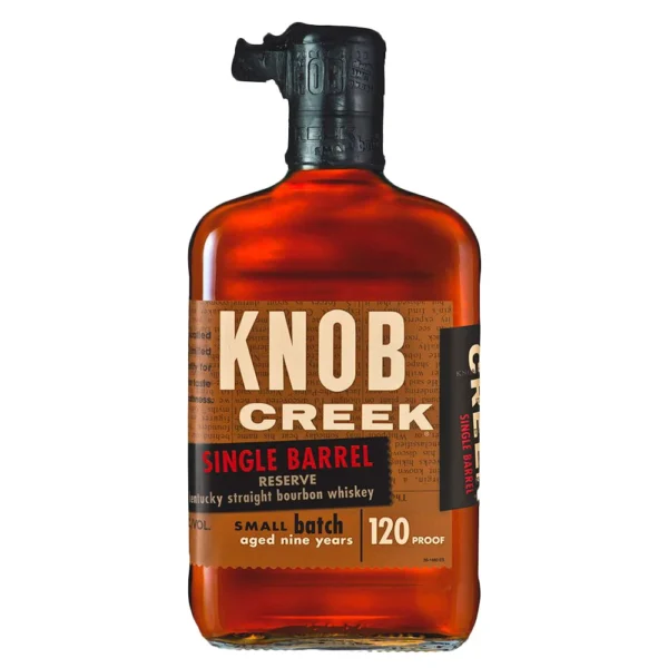 Knob Creek Single Barrel Bourbon Whiskey